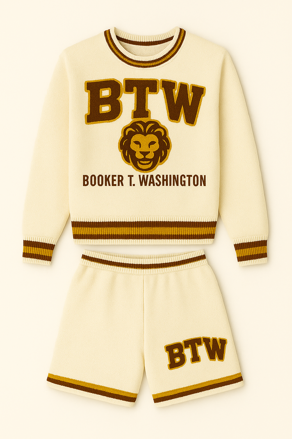 Booker T. Washington Legacy Varsity Set β Cream & Maroon Edition