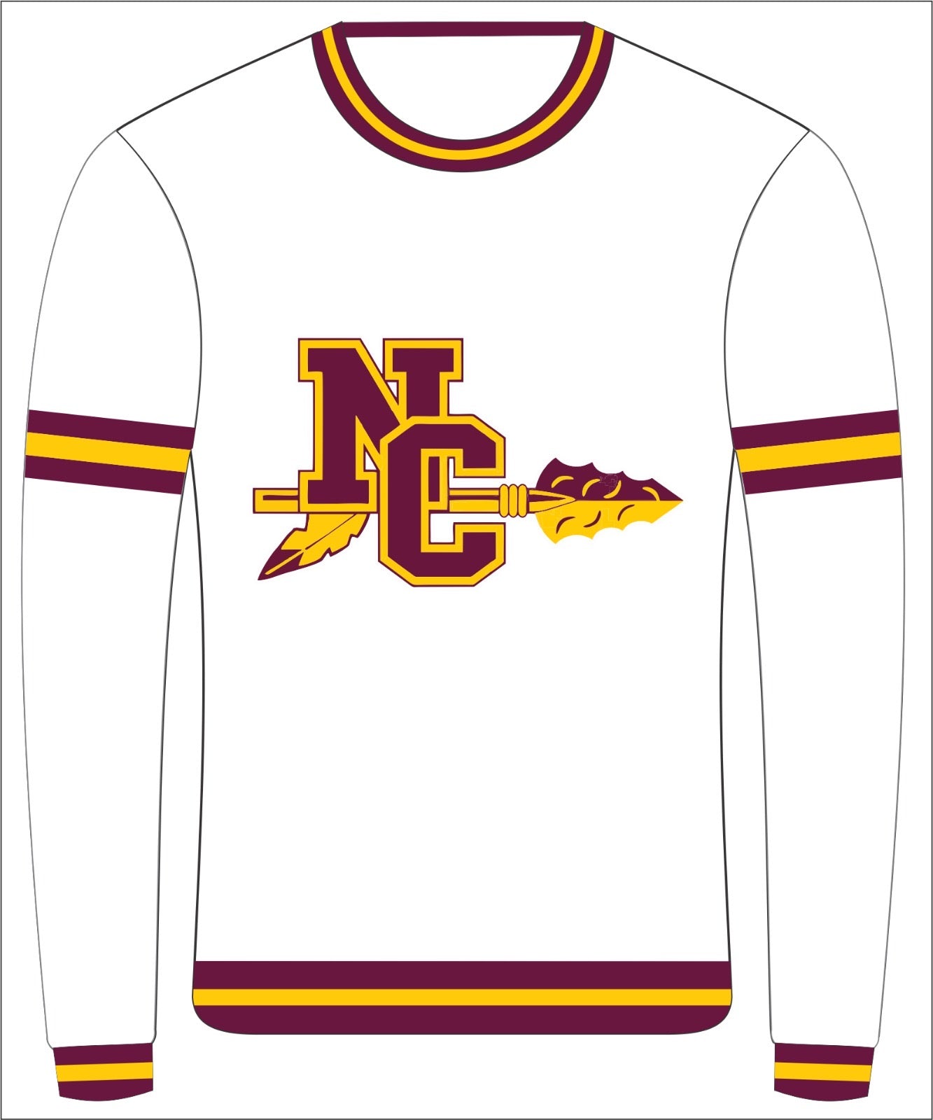 Natchitoches Central "NC" Sweater