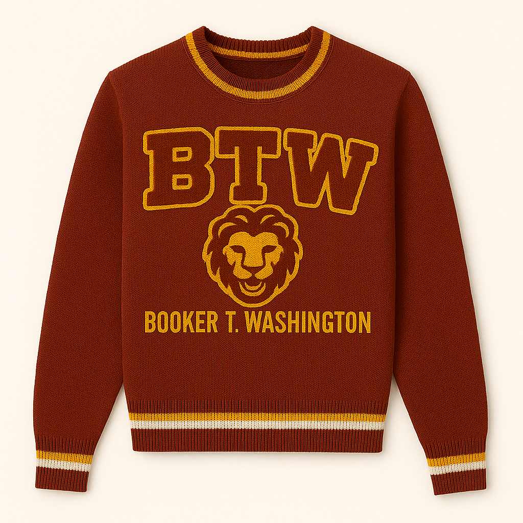 Booker T Washington "Chenille" Sweater