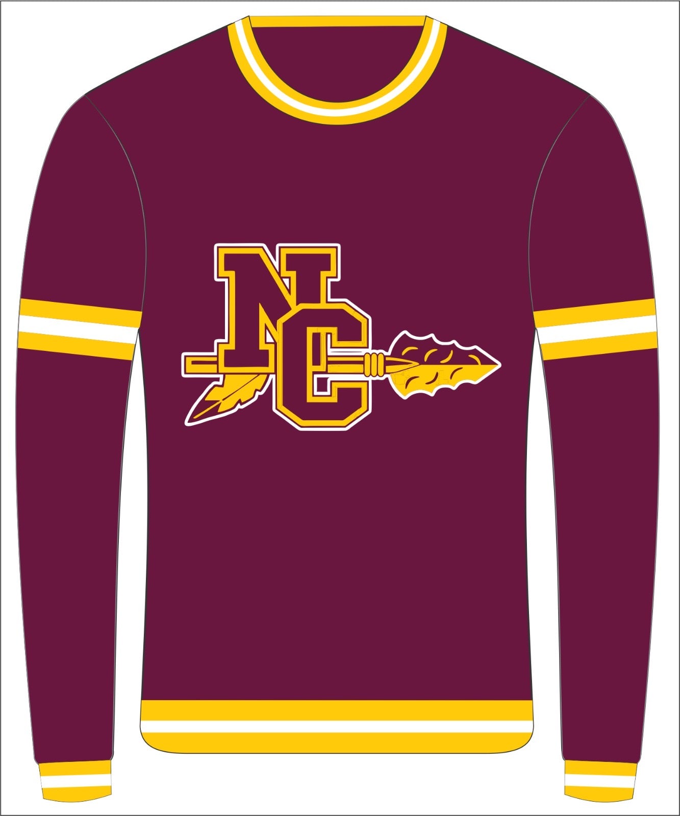 Natchitoches Central "NC" Sweater