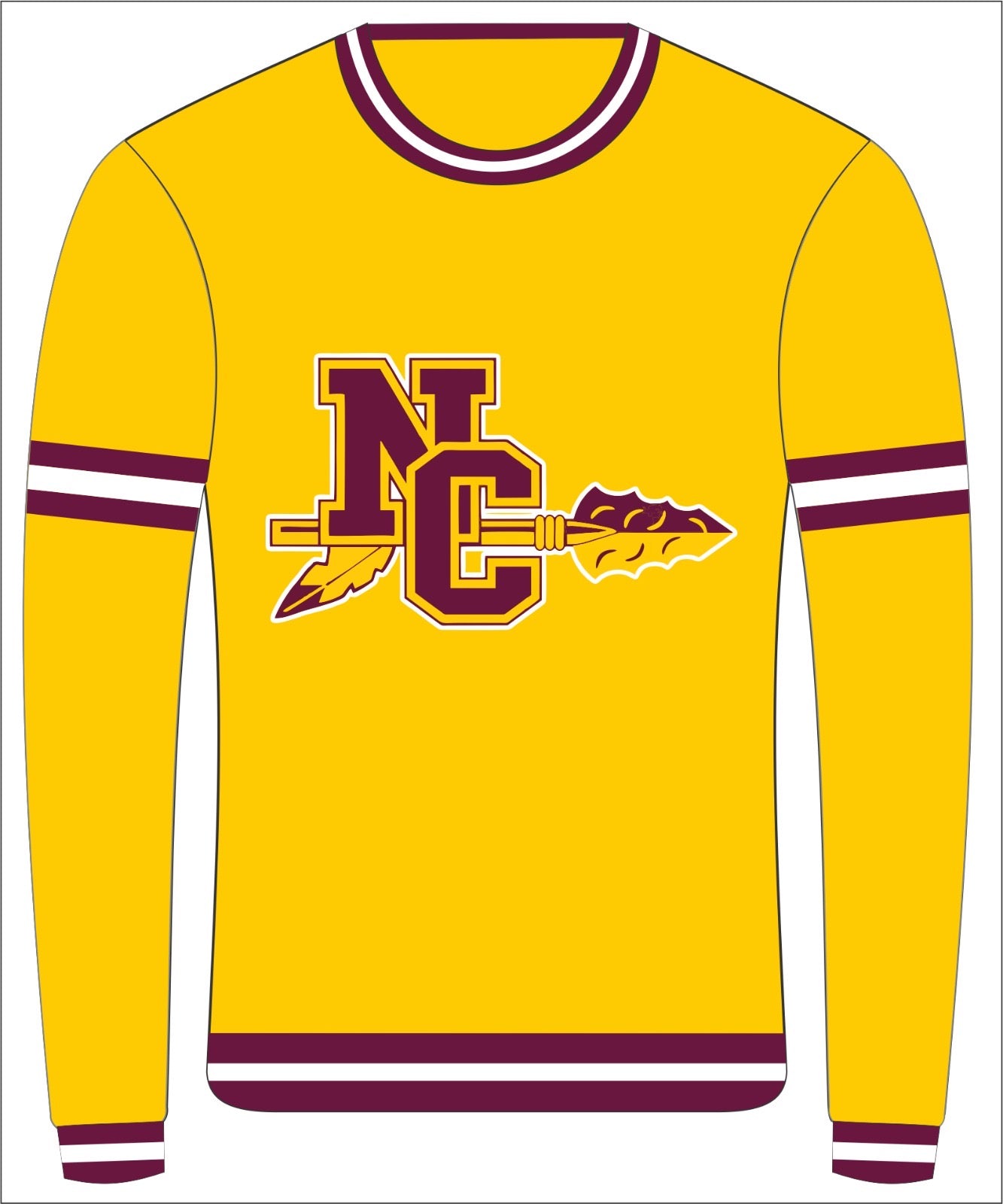 Natchitoches Central "NC" Sweater